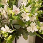 winters Alstroemeria boeket - Pauline Brouwer - Flower Factor