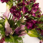 Alstroemeria boeket met Anthuriums van Pauline Brouwer - fotografie Flower Factor