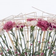 Boot met Anjers middenstuk Close-up