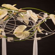 Kerstbloemwerk met Anthurium 'Moments'