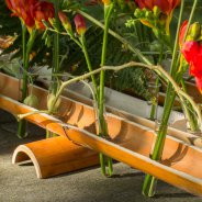 Rouwwerk met Freesia door Pim van den Akker