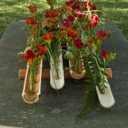 Rouwwerk met Freesia door Pim van den Akker