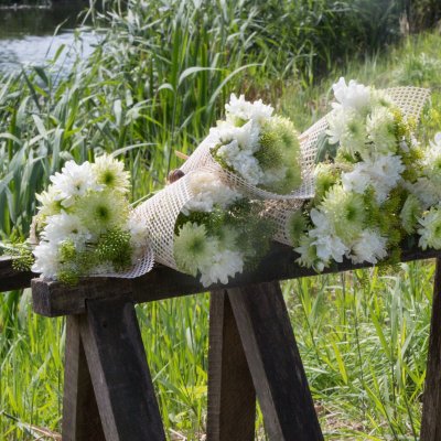 Frisse boeketten met Chrysanten
