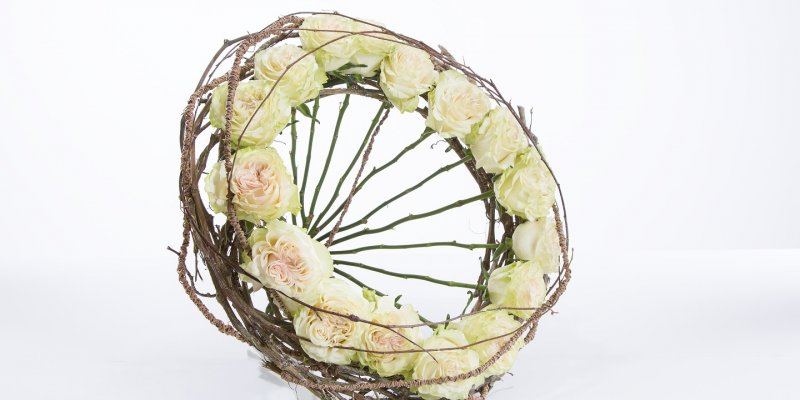 Romantisch winter boeket