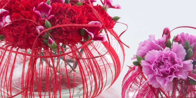 Subtiel Anjer arrangement