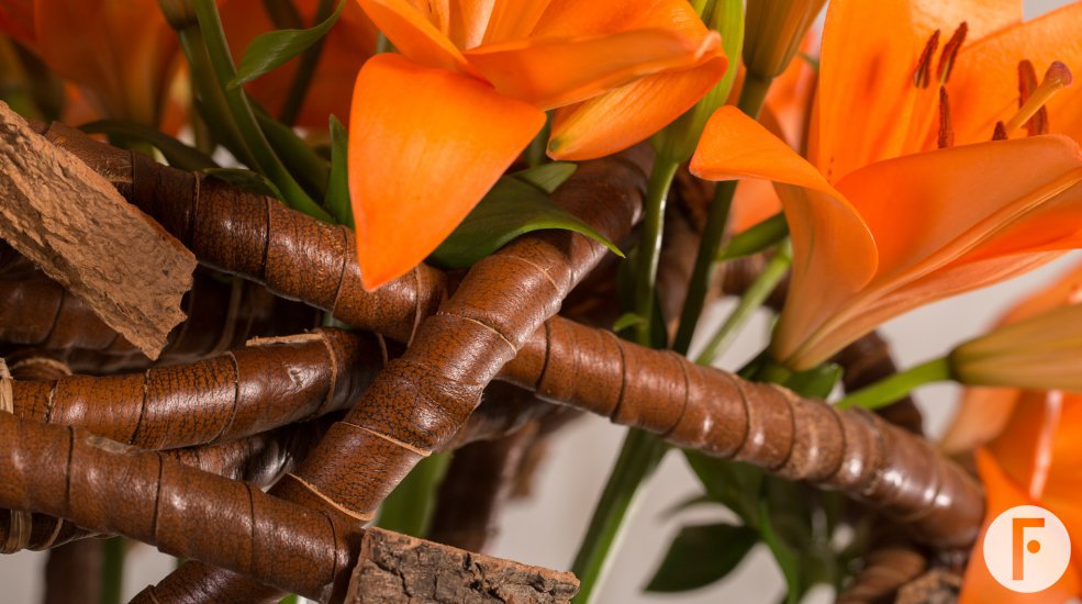 Krachtig Sunderland lelie arrangement