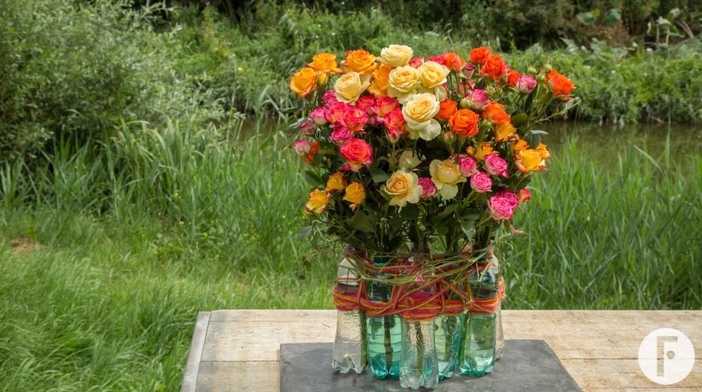 Recycle design met trosrozen
