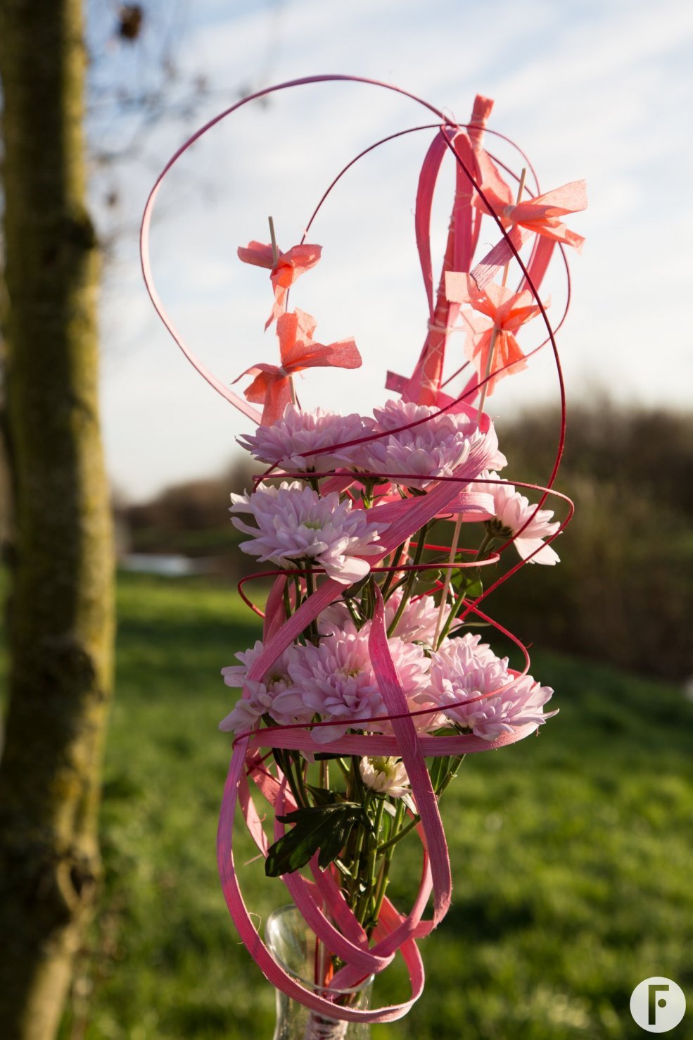 Baltica two stems designs outside Nelleke Bontje Deliflor Flower Factor