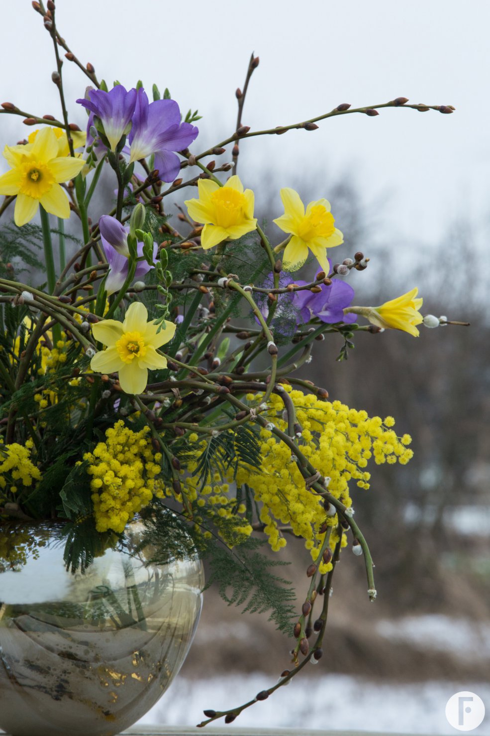 Ruik de Lente Freesia boeket door Inge Quint