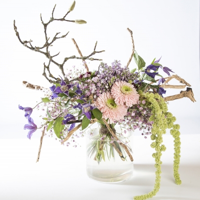 Weelderig voorjaarsboeket