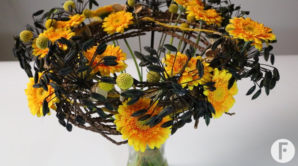 Boeket Holstein handgebondenboeket Herfst