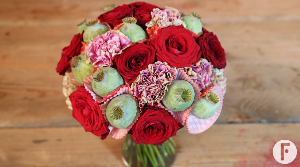 roos rood5 valentijn moederdag boeket