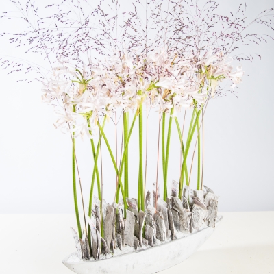 Frivool bloemen object met leuke details