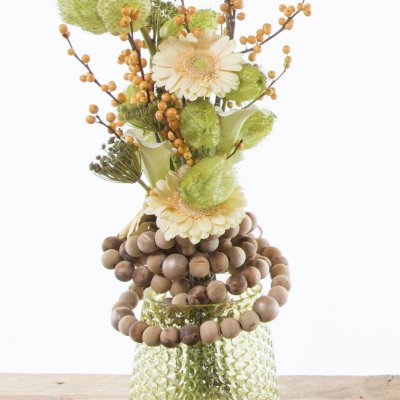 Natuurlijk kerstboeket