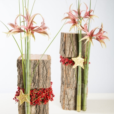 Veel details en kerst sterren
