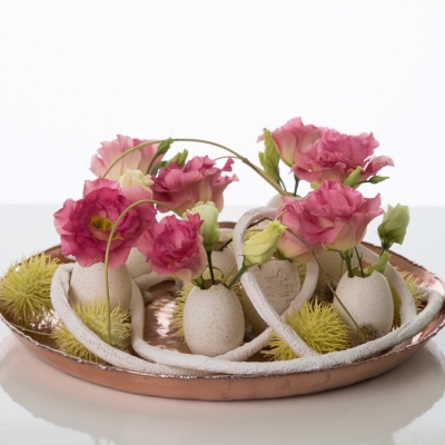 Paasbloemstuk met Lisianthus