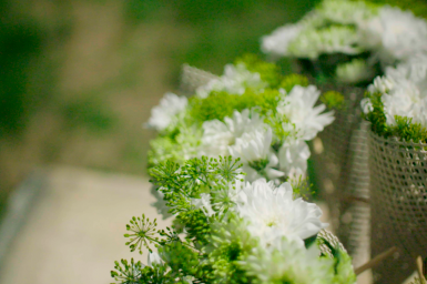 boeket idee: fraai aangeklede Chrysanten
