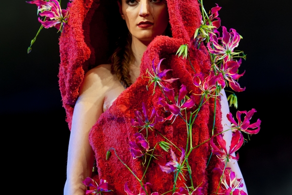 Florale jurk met gloriosa
