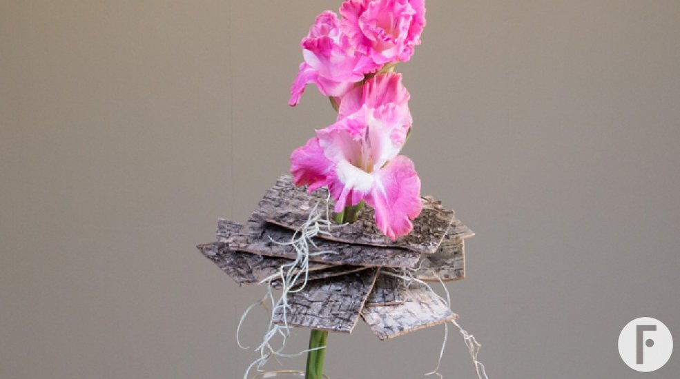 single flower design Gladiola Pim van den Akker