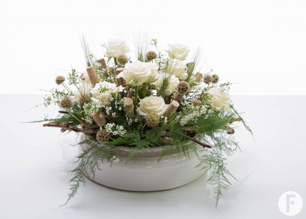 white soda design by David Ragg for Flower Factor