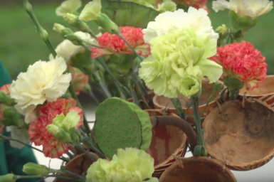 Een speciaal boeket met Dianthus